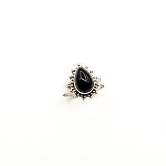 Ring met onyx