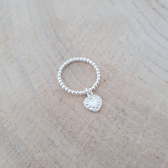 Ring met hartje