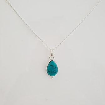 turquoise hanger