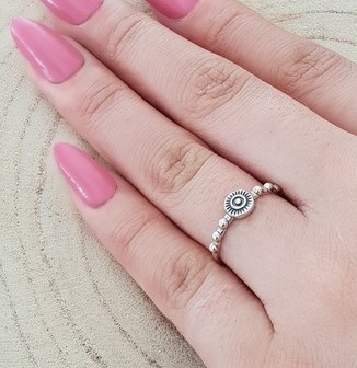 Ring met zonnetje