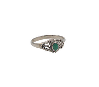 ring met turquoise steen