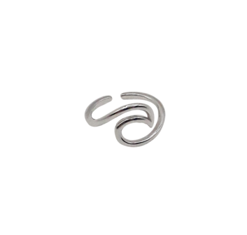 Golf teenring zilver