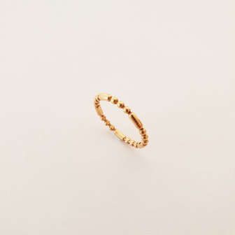 Ring goldplated 