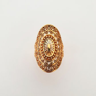 Goldplated ring 