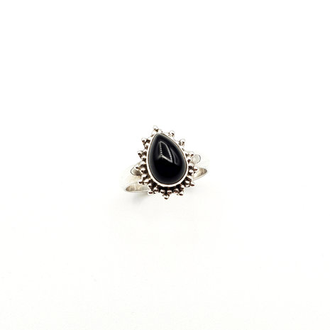 Ring met onyx