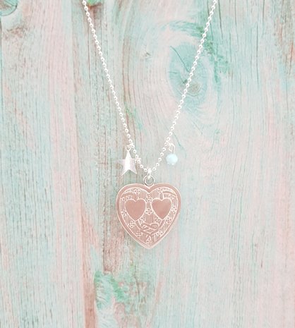 Ketting met hart