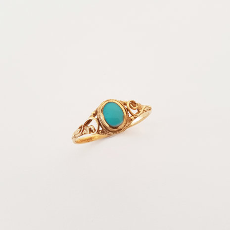 Goldplated ring