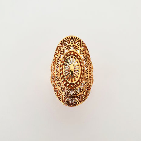 Goldplated ring 