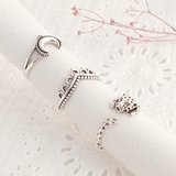 Mini tiara ring_
